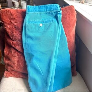 Vineyard Vine Aqua Blue Club Shorts 36